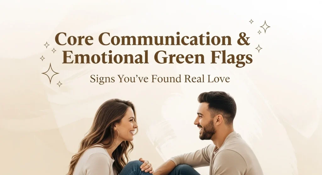 Core Communication and Emotional Green Flags