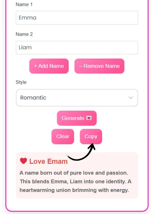 step 5: Copy and Share