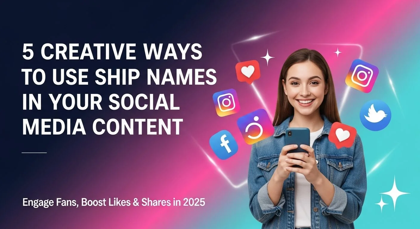 5 Creative Ways to Use Ship Names in Your Social Media