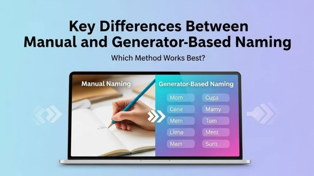 Key Differences Between Manual and Generator-Based Naming