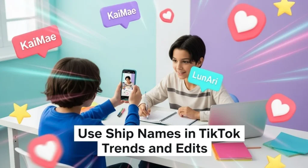 Use Ship Names in TikTok Trends and Edits