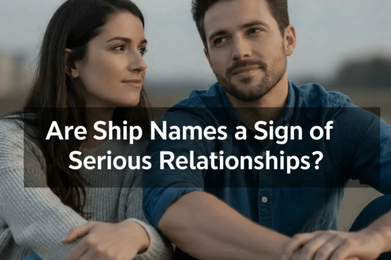 Are Ship Names a Sign of Serious Relationships
