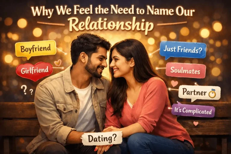 Feel the Need to Name Our Relationships