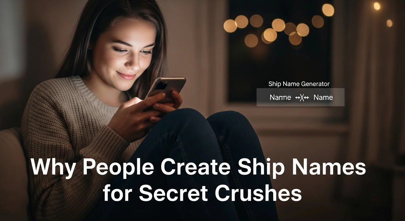Why People Create Ship Names for Secret Crushes